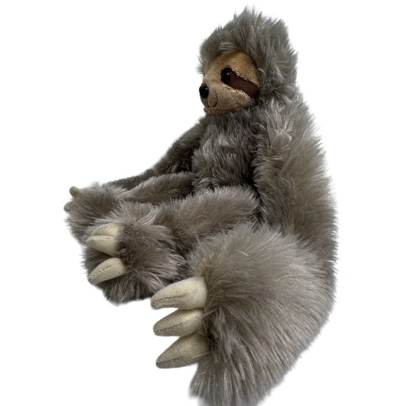 Teddy Mountain Plush Sloth Stuffed Animal 16" Kids Soft Cuddle Toy 2020 Wildlife - Picture 4 of 12